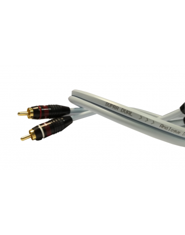 Supra-R Dual RCA 2 x 0,5m kabel sygnałowy 