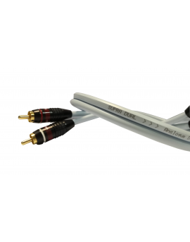 Supra-R Dual RCA 2 x 0,7m kabel sygnałowy